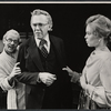 Paul B. Price, James Broderick and Sandy Dennis in the stage production Let me Hear You Smile