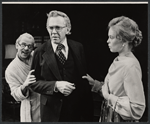 Paul B. Price, James Broderick and Sandy Dennis in the stage production Let me Hear You Smile