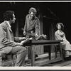 F. Murray Abraham [left], Elizabeth Ashley [right] and unidentified in the stage production Legend