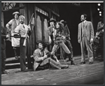 Elizabeth Ashley, F. Murray Abraham [right] and unidentified others in the stage production Legend