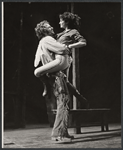 Elizabeth Ashley [right] and unidentified in the stage production Legend