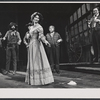 Elizabeth Ashley, George Dzundza [right] and unidentified others in the stage production Legend