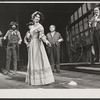 Elizabeth Ashley, George Dzundza [right] and unidentified others in the stage production Legend