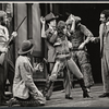 Elizabeth Ashley [center], F. Murray Abraham [right] and unidentified others in the stage production Legend