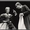 Eve Marie Saint and Fred Gwynne in the stage production The Lincoln Mask