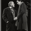 Fred Gwynne [right] and unidentified in the stage production The Lincoln Mask