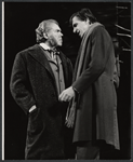 Fred Gwynne [right] and unidentified in the stage production The Lincoln Mask