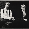 Fred Gwynne and Eve Marie Saint in the stage production The Lincoln Mask