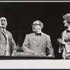 Joey Faye, Mort Marshall and Virginia Martin in the 1962 stage production Little Me