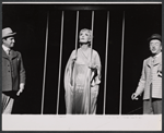 Joey Faye, Virginia Martin and Mort Marshall in the 1962 stage production Little Me