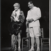 Virginia Martin and Sid Caesar in the 1962 stage production Little Me