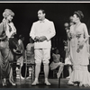 Virginia Martin, Sid Caesar and Adnia Rice in the 1962 stage production Little Me