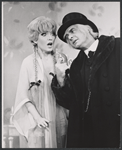 Virginia Martin and Sid Caesar in the 1962 stage production Little Me