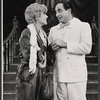 Virginia Martin and Sid Caesar in the 1962 stage production Little Me