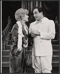 Virginia Martin and Sid Caesar in the 1962 stage production Little Me