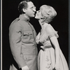Sid Caesar and Virginia Martin in the 1962 stage production Little Me