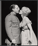 Sid Caesar and Virginia Martin in the 1962 stage production Little Me
