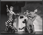 Virginia Martin and unidentified others in the 1962 stage production Little Me