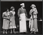 Sid Caesar and Virginia Martin [at right] and unidentified others in the 1962 stage production Little Me