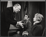 John Randolph, Elliott Gould and Barbara Cook in rehearsal for the 1967 Broadway production of Little Murders