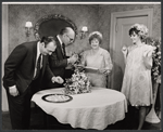Ruth White and unidentified others in the 1967 Broadway production of Little Murders