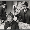 Elliott Gould, Ruth White and Phil Leeds in the 1967 Broadway production of Little Murders