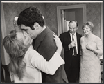 Barbara Cook, Elliott Gould, Heywood Hale Broun and Ruth White in the 1967 Broadway production of Little Murders