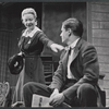 Jo Van Fleet and Arthur Hill in the stage production Look Homeward, Angel