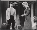 Anthony Perkins and Jo Van Fleet in the stage production Look Homeward, Angel