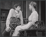 Anthony Perkins and Frances Hyland in the stage production Look Homeward, Angel