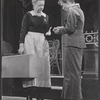 Jo Van Fleet and Frances Hyland in the stage production Look Homeward, Angel