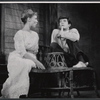 Frances Hyland and Anthony Perkins in the stage production Look Homeward, Angel