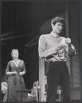 Jo Van Fleet and Anthony Perkins in the stage production Look Homeward, Angel