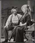 Hugh Griffith and Bibi Osterwald in the stage production Look Homeward, Angel