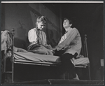 Frances Hyland and Anthony Perkins in the stage production Look Homeward, Angel