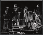 Alfred Drake [center], Camila Ashland, Carmen Mathews [right] and unidentified in the stage production Lorenzo