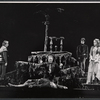 Alfred Drake [center] and unidentified others in the stage production Lorenzo