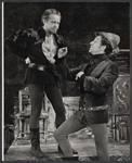 Alfred Drake and Frank Nastasi in the stage production Lorenzo