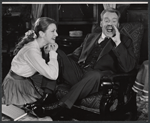 Nancy Devlin and Arthur Kennedy in the stage production The Loud Red Patrick