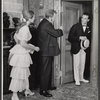 Nancy Devlin, Arthur Kennedy and James Congdon in the stage production The Loud Red Patrick