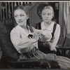 Nancy Devlin and Peggy Maurer in the stage production The Loud Red Patrick