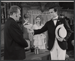 Arthur Kennedy, Nancy Devlin and James Congdon in the stage production The Loud Red Patrick