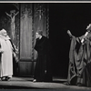 Peter Bull, Albert Finney and unidentified in the stage production Luther