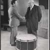 Burgess Meredith and Charles Laughton in the 1956 Broadway revival of G. B. Shaw's Major Barbara