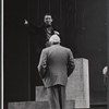 Burgess Meredith and Charles Laughton in the 1956 Broadway revival of G. B. Shaw's Major Barbara