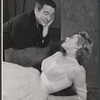 Burgess Meredith and Glynis Johns in the 1956 Broadway revival of G. B. Shaw's Major Barbara