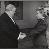 Charles Laughton and Glynis Johns in the 1956 Broadway revival of G. B. Shaw's Major Barbara