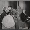 Glynis Johns, Burgess Meredith and Charles Laughton in the 1956 Broadway revival of G. B. Shaw's Major Barbara