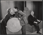 Glynis Johns, Burgess Meredith and Charles Laughton in the 1956 Broadway revival of G. B. Shaw's Major Barbara