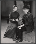 Nancy Malone and Colin Keith-Johnston in the 1956 Broadway revival of G. B. Shaw's Major Barbara